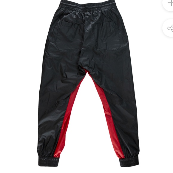 RHUDE nylon black and red joggers Size L - Picture 6 of 7